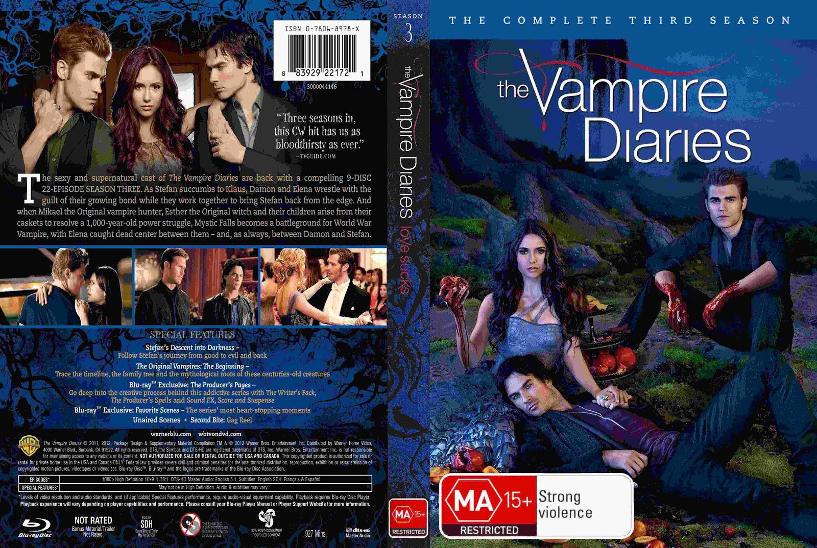 VIDEOCLIPS ACTUALIZADO 04 / JULIO /2020 THE VAMPIRES DIARIES / TEMPORADA 3